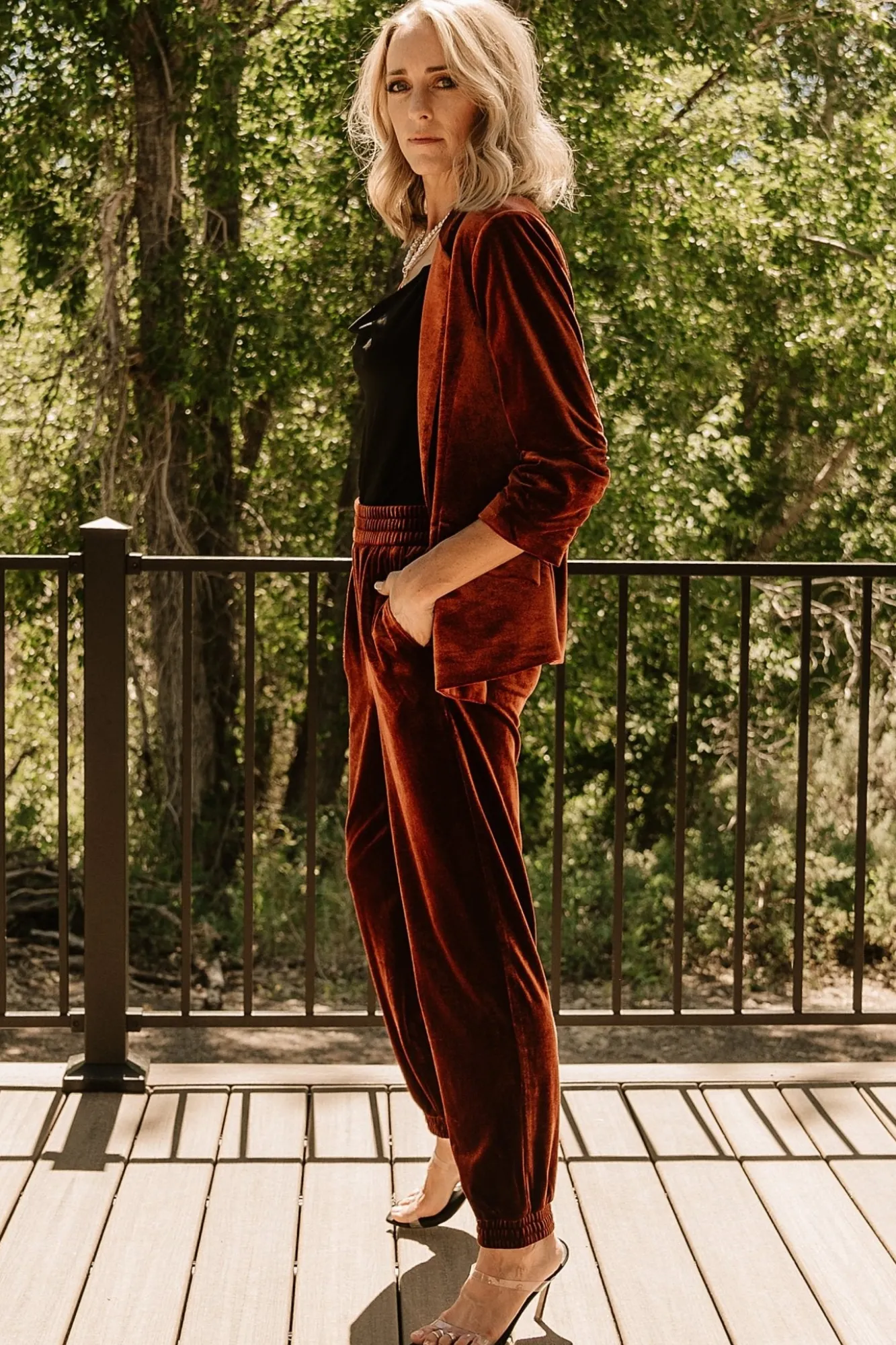Baltic Born Brinton Velvet Blazer |