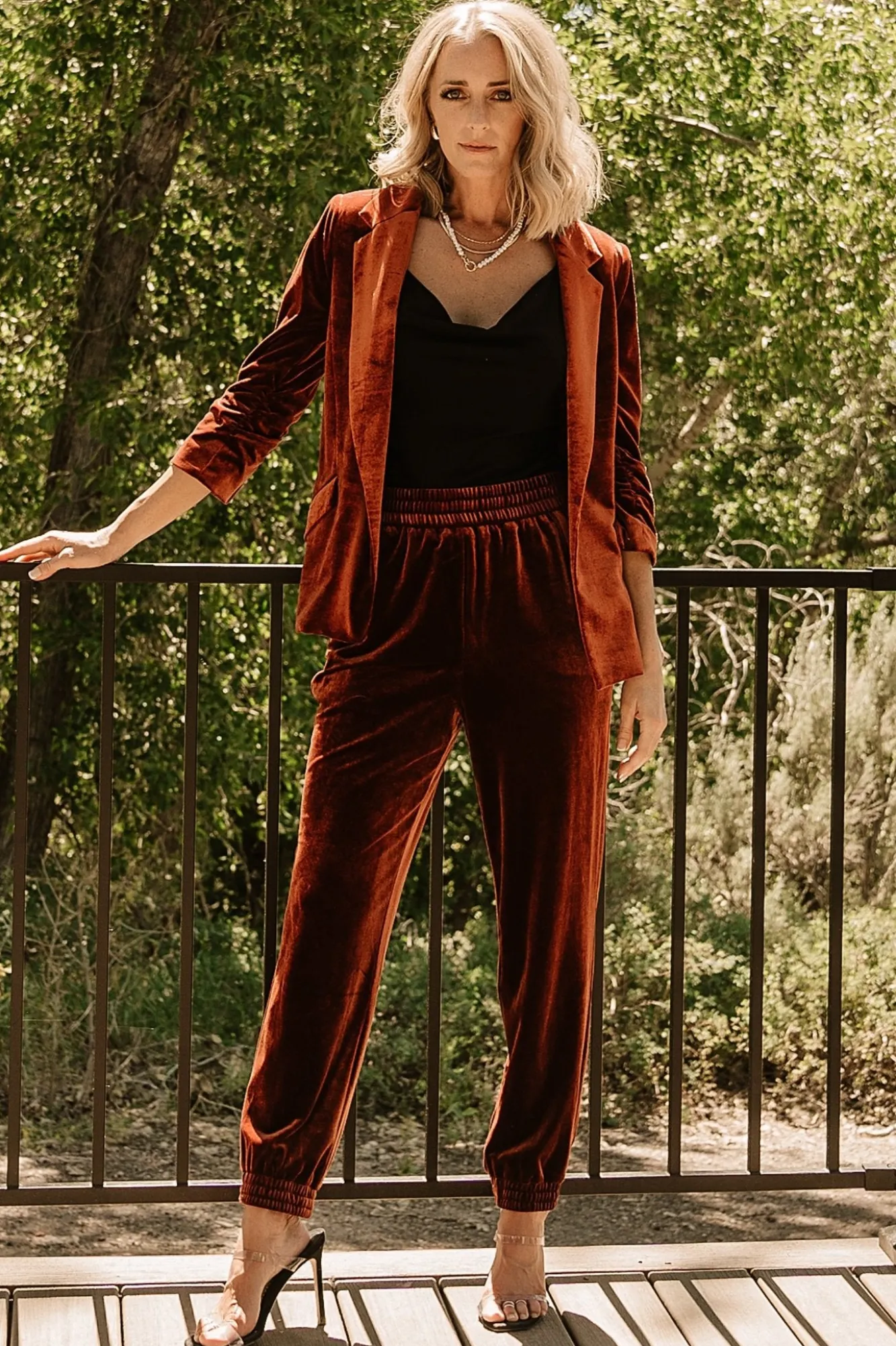 Baltic Born Brinton Velvet Blazer |