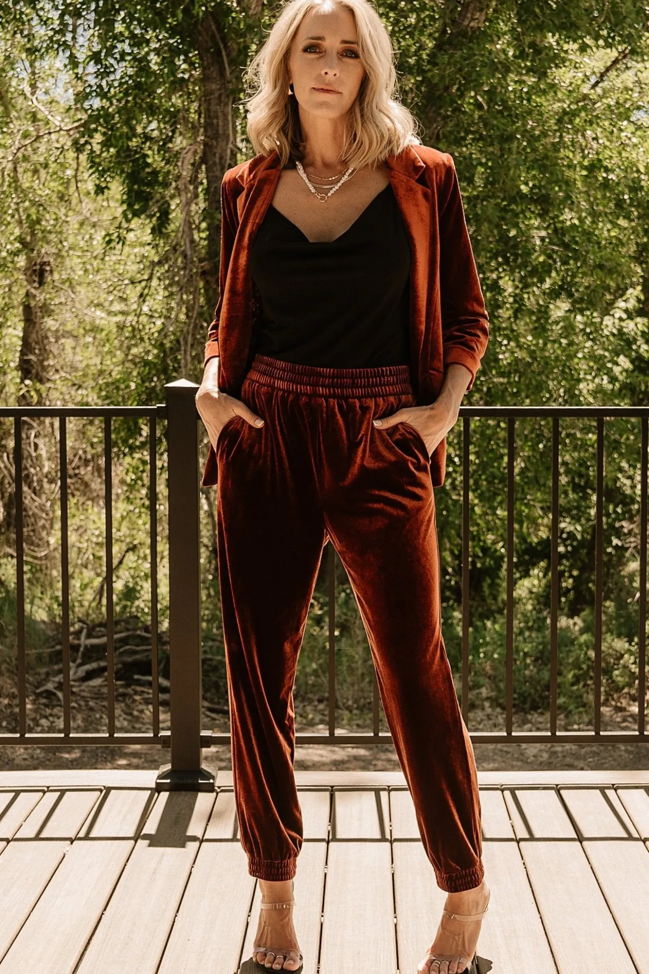 Baltic Born Brinton Velvet Blazer |