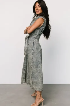 Baltic Born Britney Denim Dress | Vintage Blue