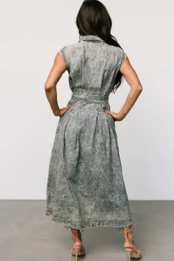 Baltic Born Britney Denim Dress | Vintage Blue