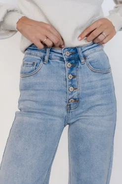Baltic Born Brody High-Rise Wide Leg Jeans | Light Wash