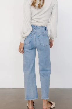 Baltic Born Brody High-Rise Wide Leg Jeans | Light Wash