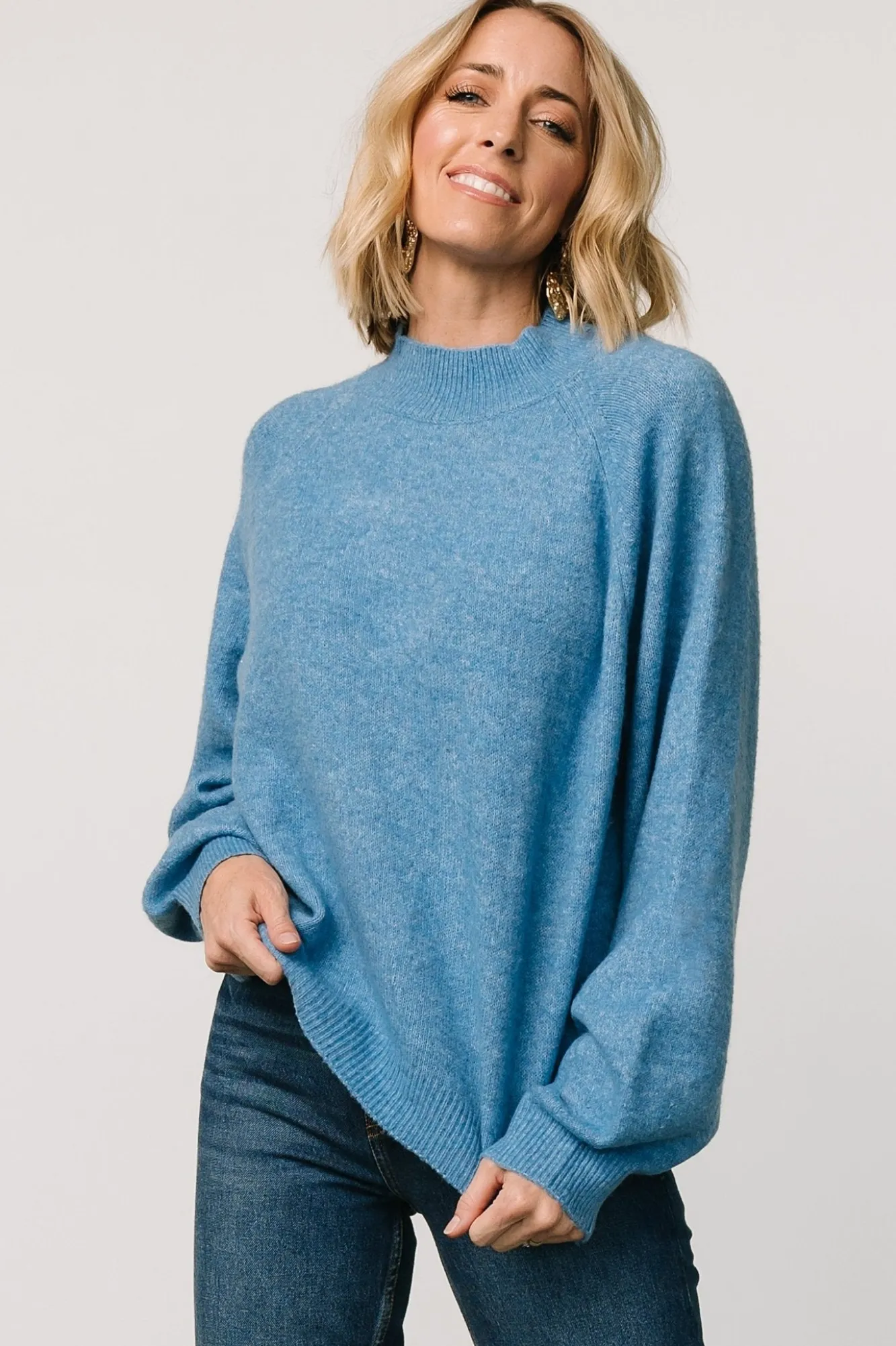 Baltic Born Bronson Mock Neck Sweater |