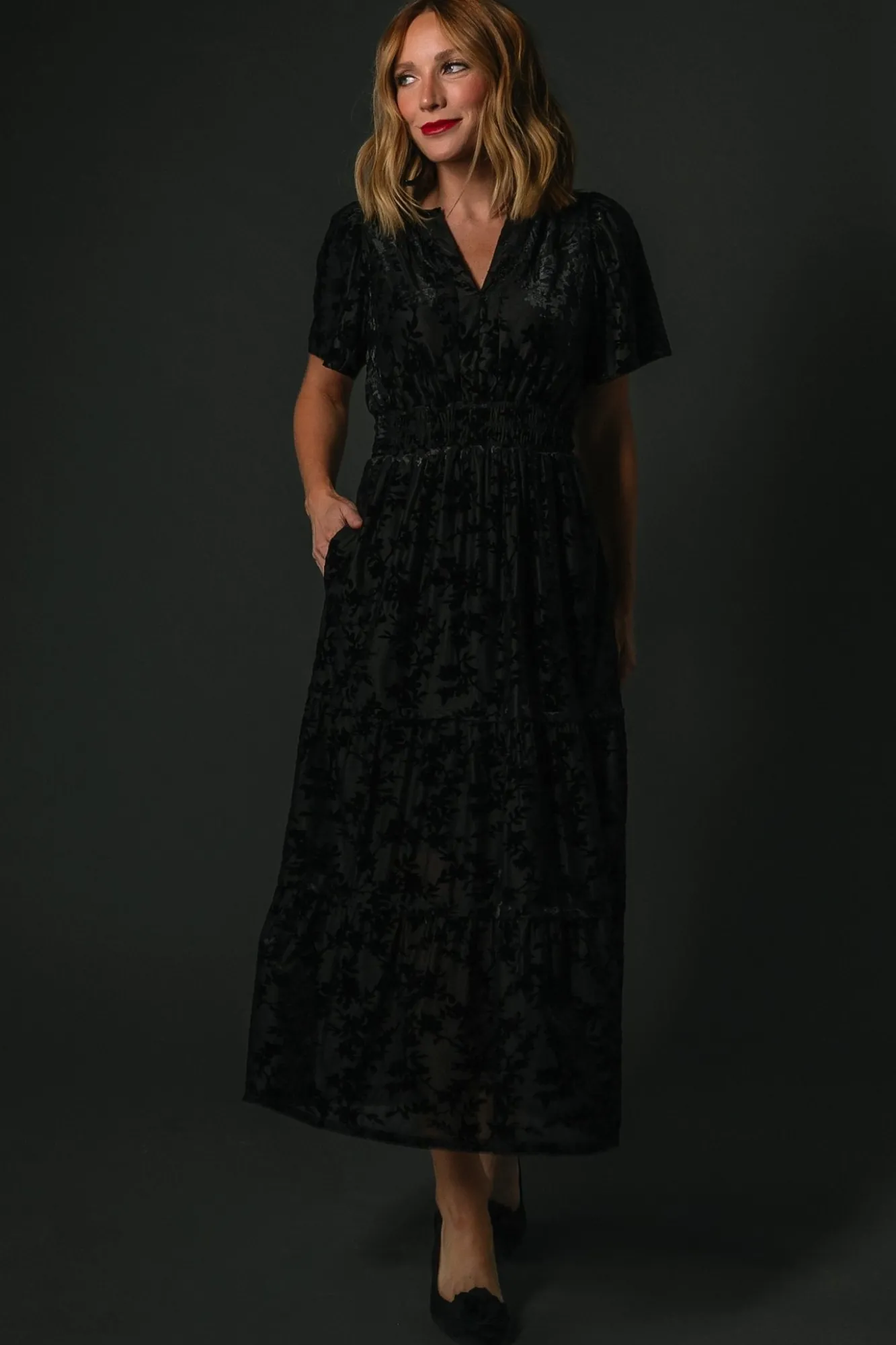 Baltic Born Bronwyn Velvet Dress |