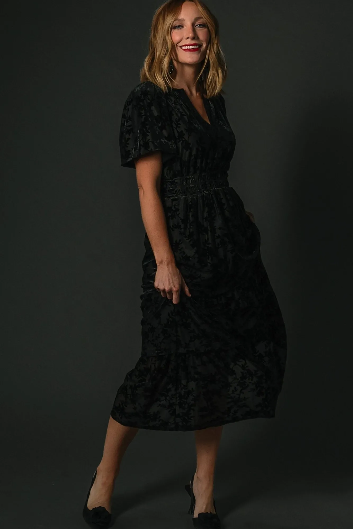 Baltic Born Bronwyn Velvet Dress |