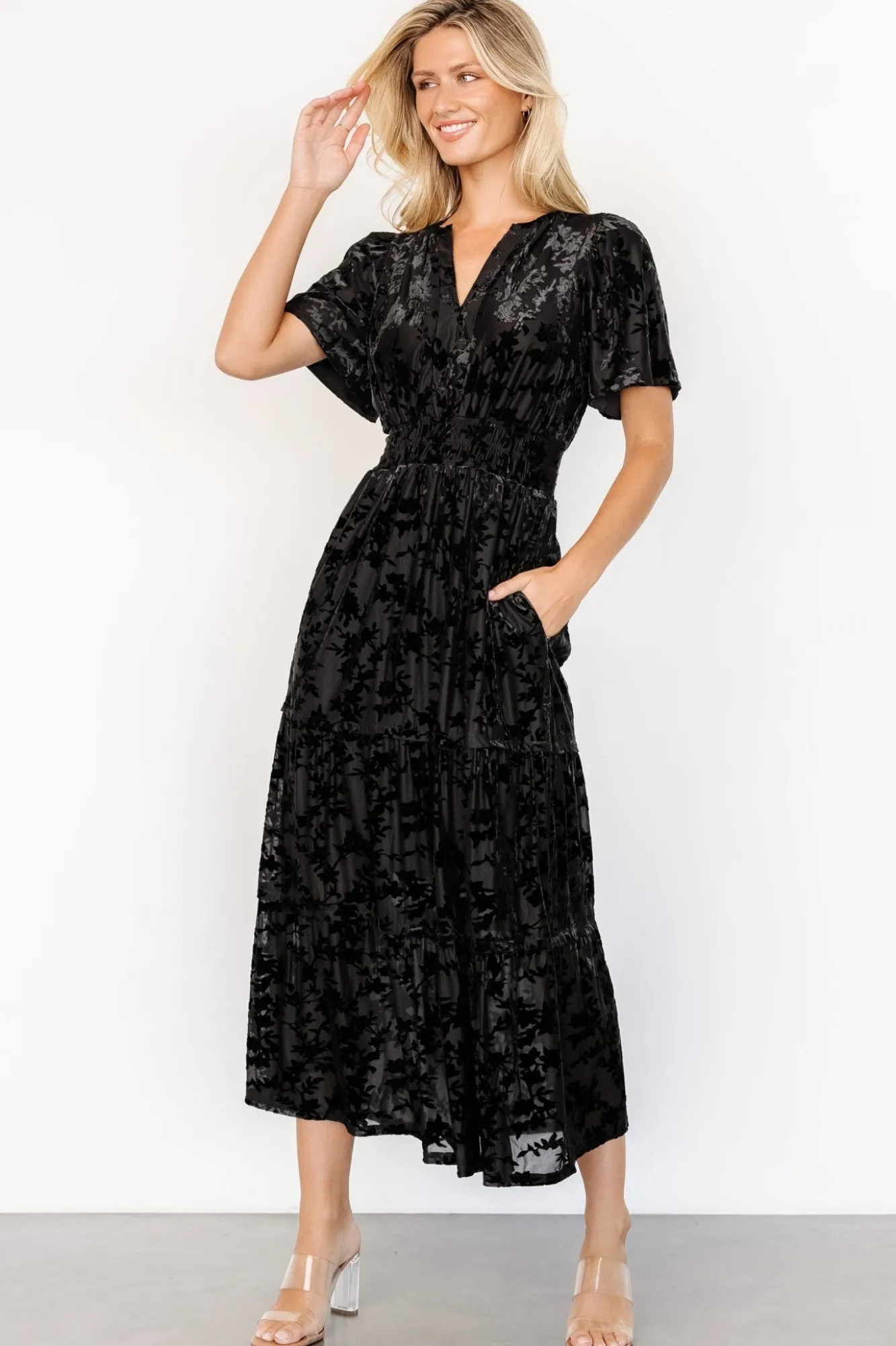 Baltic Born Bronwyn Velvet Dress |