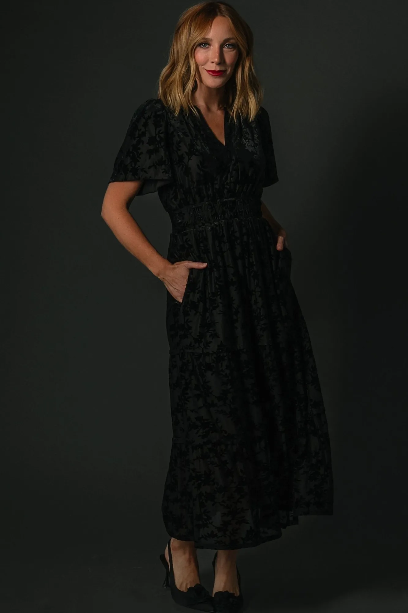 Baltic Born Bronwyn Velvet Dress |