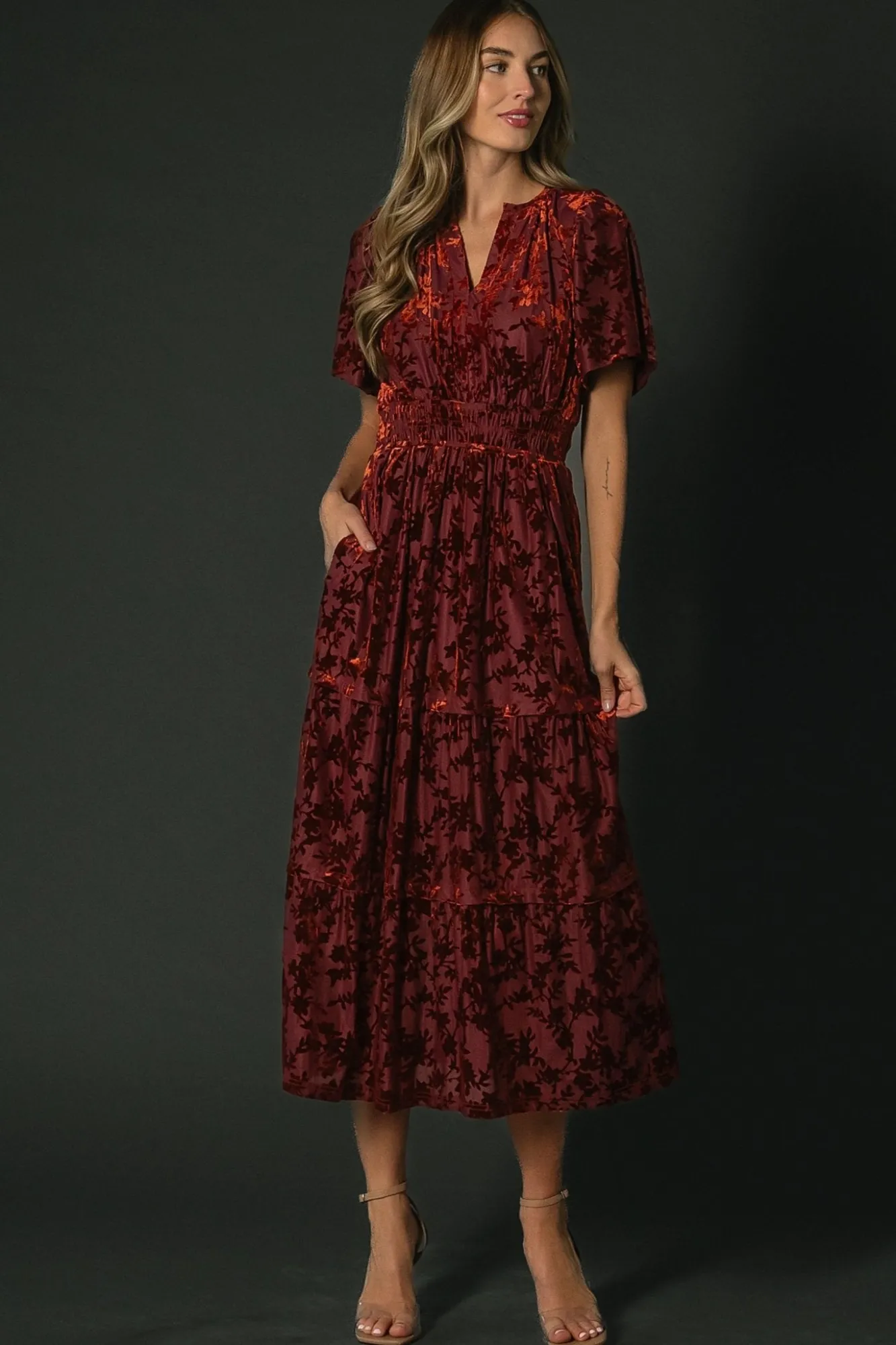Baltic Born Bronwyn Velvet Dress |