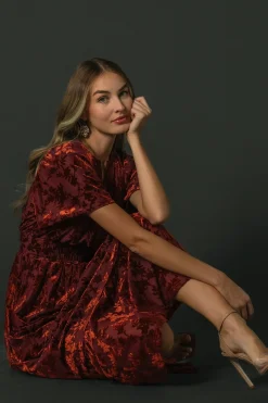 Baltic Born Bronwyn Velvet Dress |