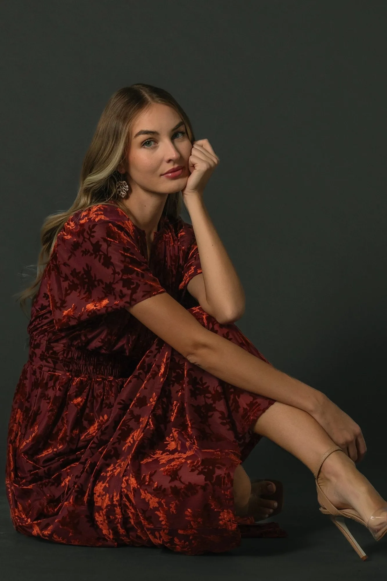 Baltic Born Bronwyn Velvet Dress |