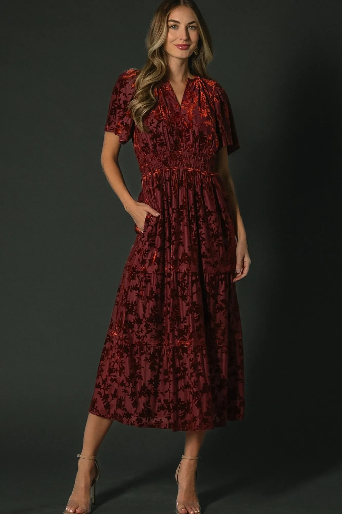 Baltic Born Bronwyn Velvet Dress |