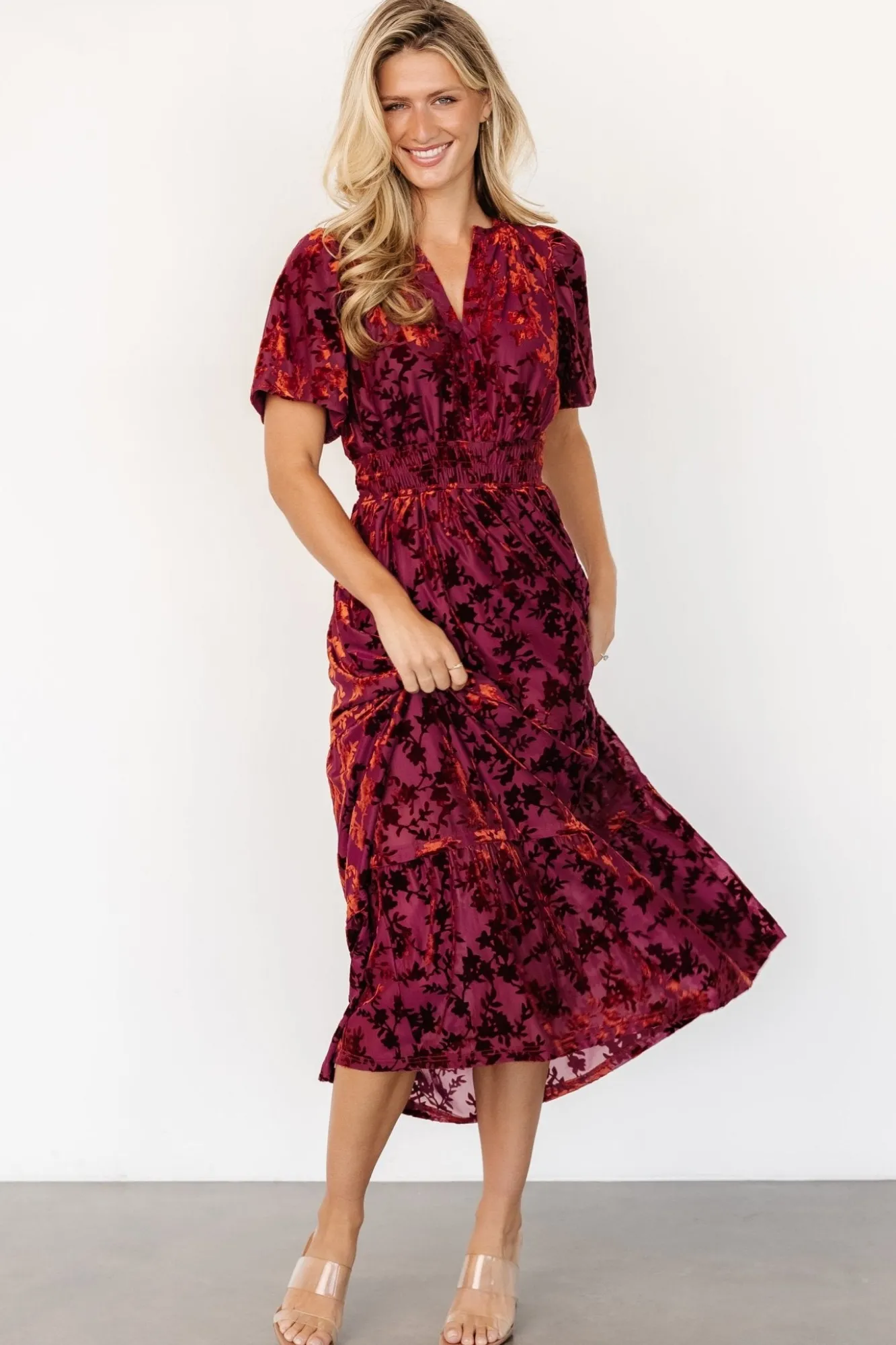 Baltic Born Bronwyn Velvet Dress |