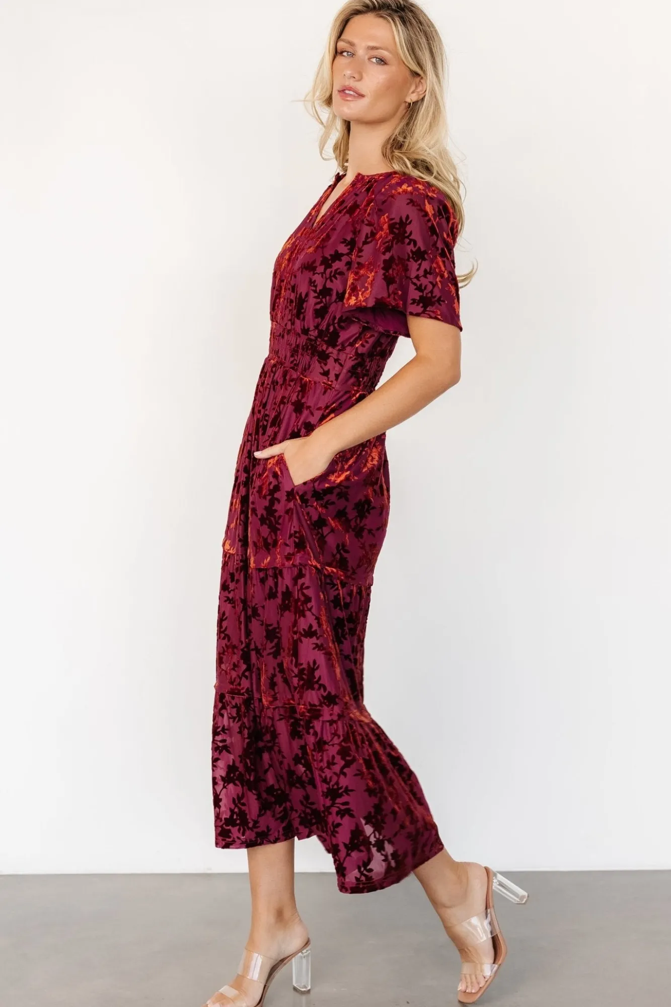 Baltic Born Bronwyn Velvet Dress |