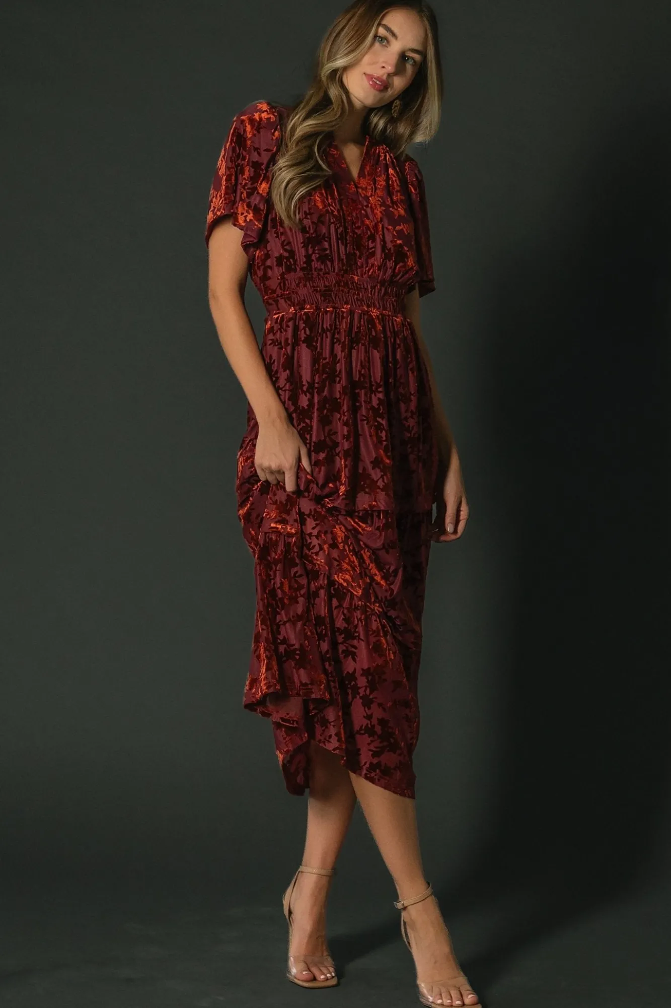 Baltic Born Bronwyn Velvet Dress |