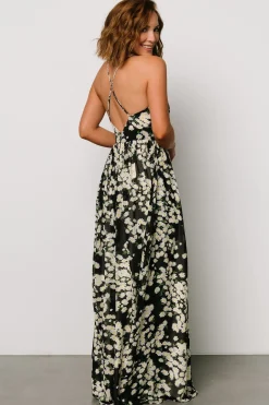 Baltic Born Brylee Maxi Dress | Black Flower Print