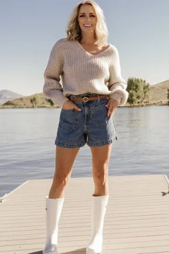 Baltic Born Brynna Bubble Sleeve Sweater |