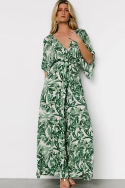 Baltic Born Byron Jumpsuit | Green Print