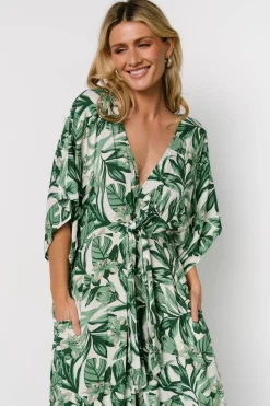 Baltic Born Byron Jumpsuit | Green Print