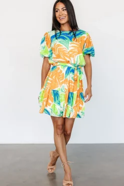 Baltic Born Cabo Short Dress | Multi Print