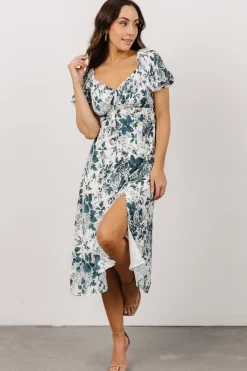 Baltic Born Cadence Midi Dress | Jade Floral