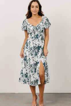Baltic Born Cadence Midi Dress | Jade Floral