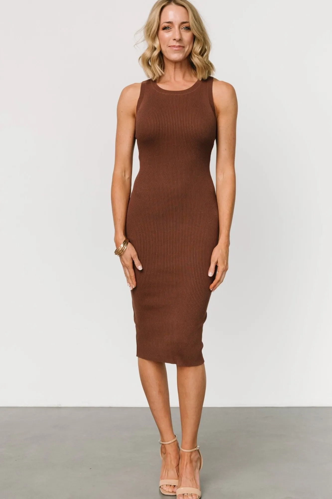 Baltic Born Caitlyn Ribbed Tank Dress |