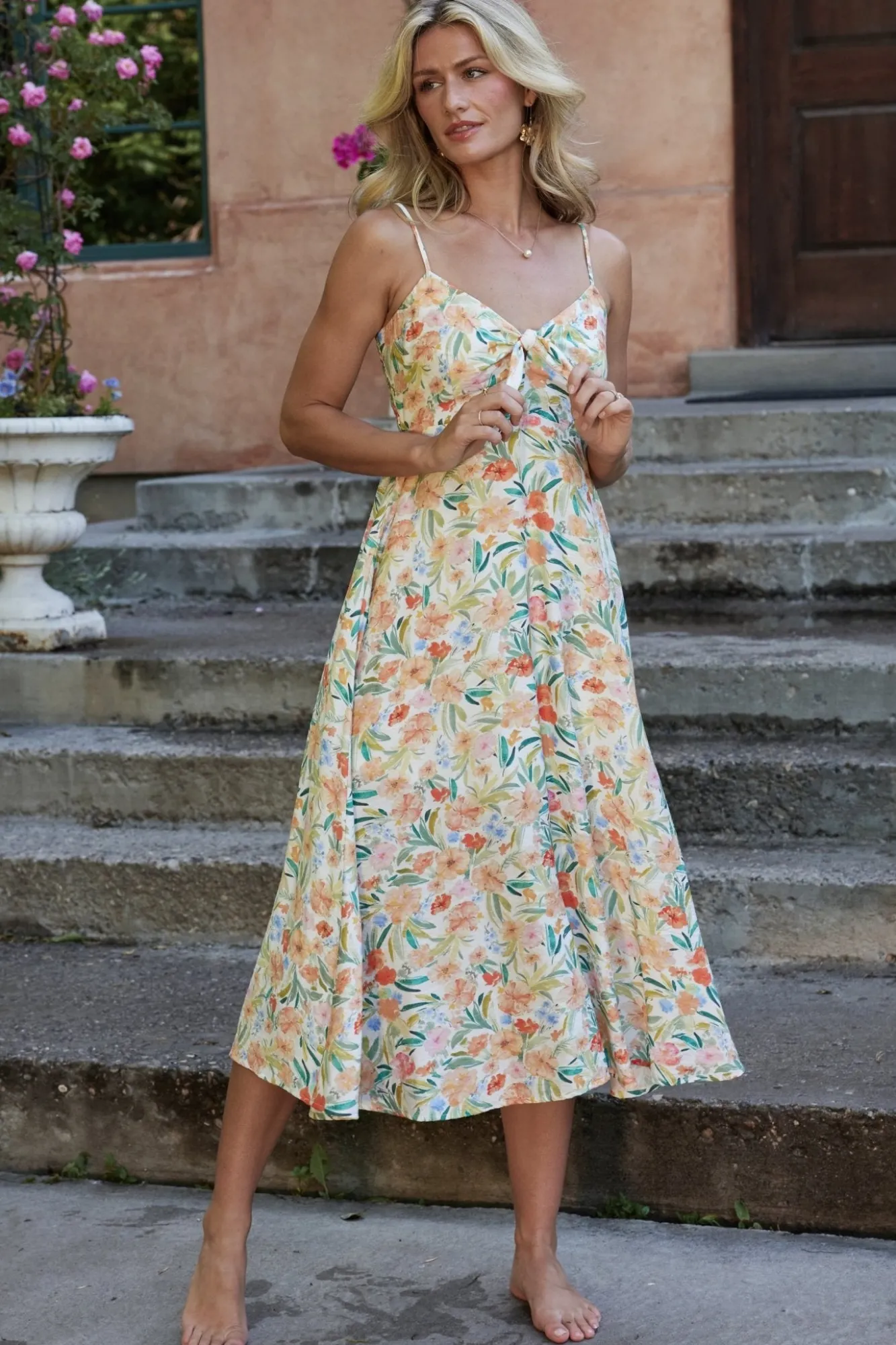 Baltic Born Calista Midi Dress | Multi Floral