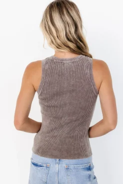 Baltic Born Cameron Knit Tank Top | Washed Mocha