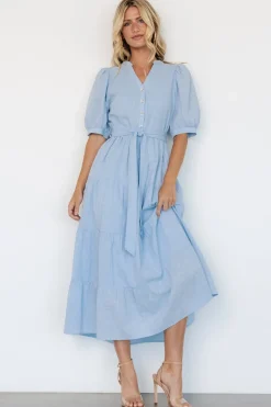 Baltic Born Camille Maxi Dress | Light Blue