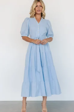 Baltic Born Camille Maxi Dress | Light Blue