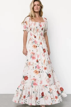 Baltic Born Capri Smocked Maxi Dress | Multi Floral