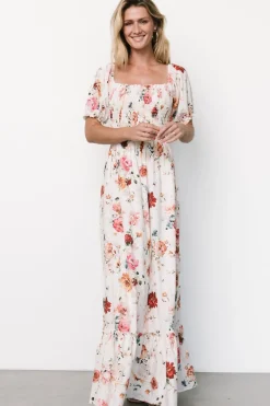 Baltic Born Capri Smocked Maxi Dress | Multi Floral