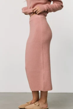 Baltic Born Carey Waffle Midi Skirt |