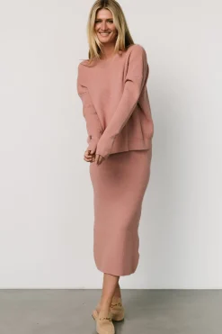 Baltic Born Carey Waffle Midi Skirt |