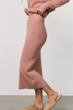 Baltic Born Carey Waffle Midi Skirt |