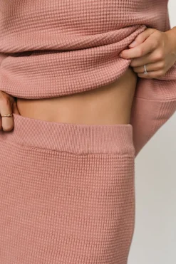 Baltic Born Carey Waffle Midi Skirt |
