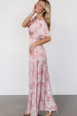 Baltic Born Carmen Maxi Dress | Blush Floral