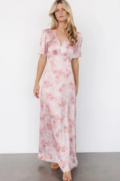 Baltic Born Carmen Maxi Dress | Blush Floral