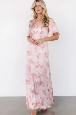 Baltic Born Carmen Maxi Dress | Blush Floral