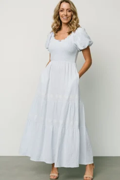 Baltic Born Carrington Maxi Dress | Light Blue