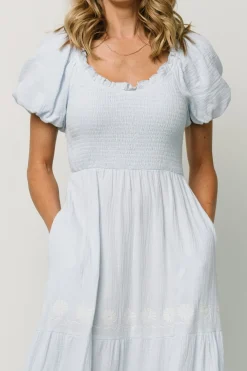 Baltic Born Carrington Maxi Dress | Light Blue
