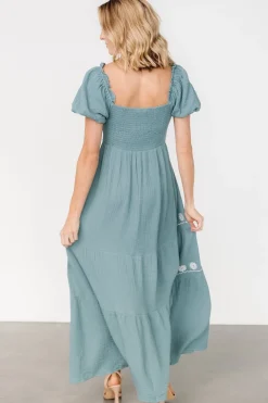 Baltic Born Carrington Maxi Dress | Vintage Teal