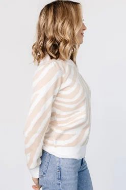 Baltic Born Carter Sweater | Oatmeal Print