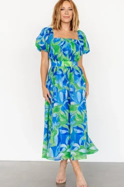 Baltic Born Catalina Midi Dress | Blue + Green