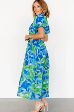 Baltic Born Catalina Midi Dress | Blue + Green