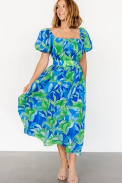 Baltic Born Catalina Midi Dress | Blue + Green