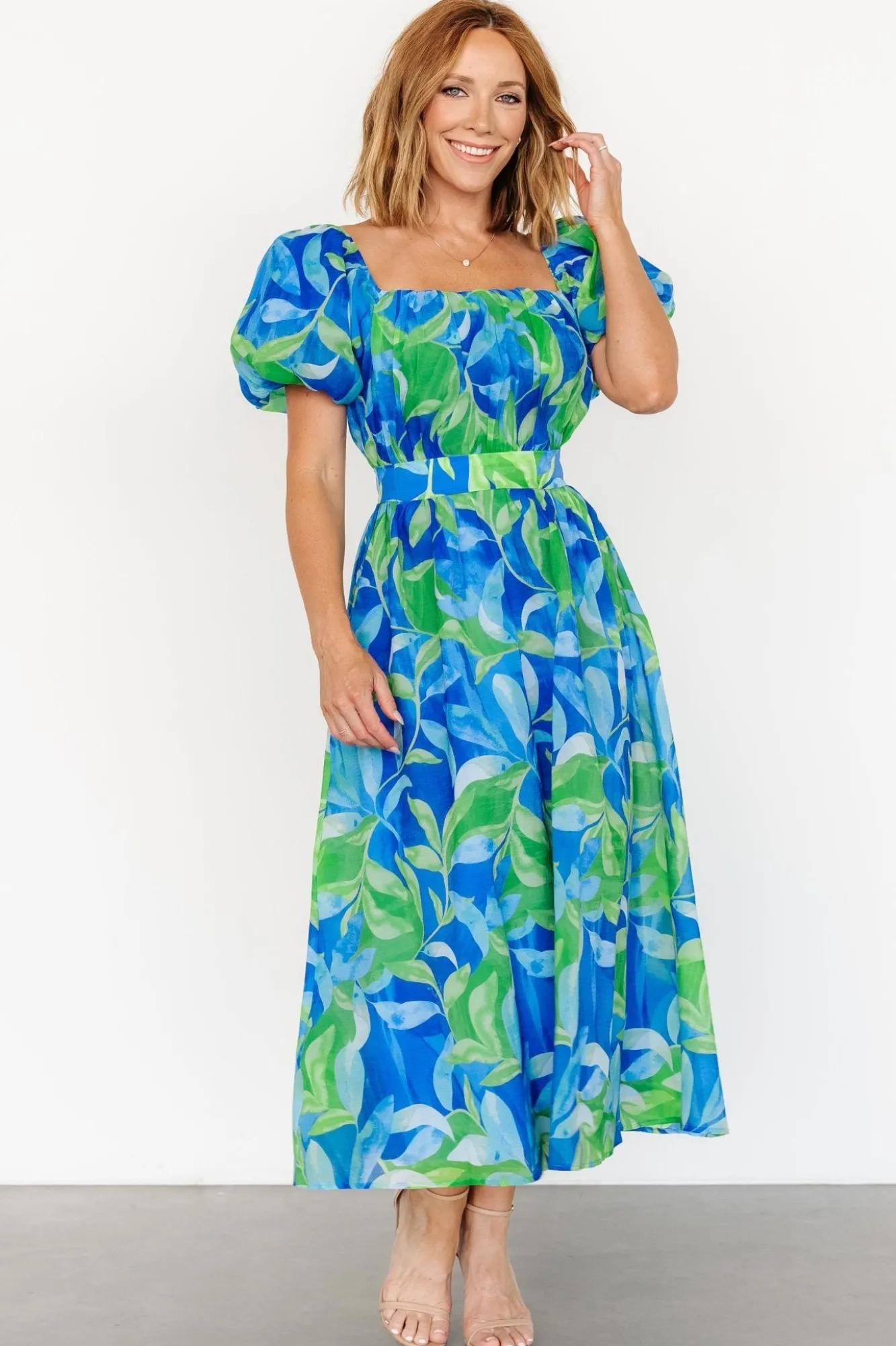 Baltic Born Catalina Midi Dress | Blue + Green