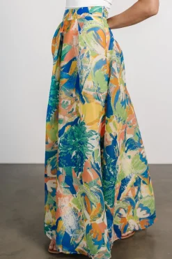 Baltic Born Cayman Maxi Skirt | Blue Multi
