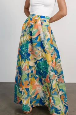 Baltic Born Cayman Maxi Skirt | Blue Multi